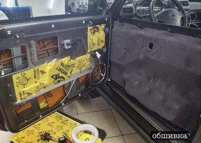 Niva — сделали полную шумоизоляцию салона