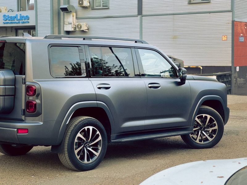 Haval H9 — оклейка матовой полиуретановой пленкой