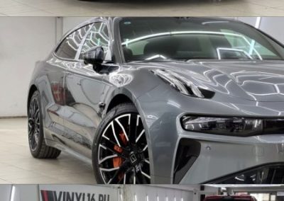 ZEEKR — бронирование автомобиля сатиновой полиуретановой пленкой