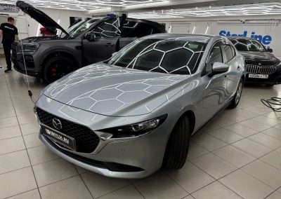 Mazda 3 — комплексное бронирование кузова полиуретановой пленкой
