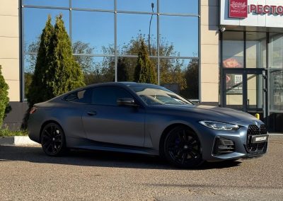 BMW 4 серии — бронирование автомобиля матовой пленкой