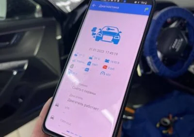 На Audi A6 установили автосигнализацию StarLine S96 v2