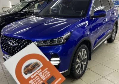 Chery Tiggo — установка сигнализации StarLine S96 V2 и тонировка пленкой LLumar 95%