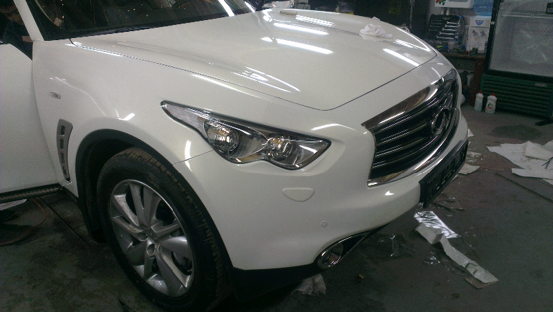 Фотография работы: Бронирование кузова автомобиля INFINITI FX 37 - сентябрь 2013