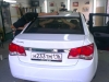 Фотография работы: Chevrolet Cruze, Lacetti, Aveo и Daewoo Nexia - оклейка автомобилей для такси в белый цвет - сентябрь 2013