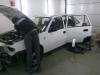 Фотография работы: Chevrolet Cruze, Lacetti, Aveo и Daewoo Nexia - оклейка автомобилей для такси в белый цвет - сентябрь 2013