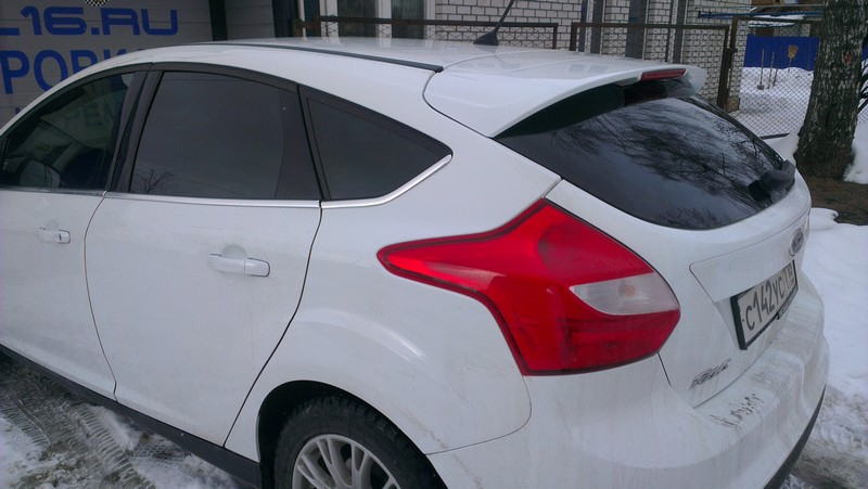 Фотография работы: Ford Focus 3 - тонировка авто - март 2014