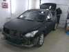 Фотография работы: Hyundai i30 - оклейка авто черной алмазной крошкой, июнь 2013