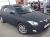 Фотография работы: Hyundai i30 - оклейка авто черной алмазной крошкой, июнь 2013