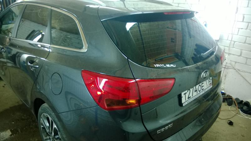 Фотография работы: KIA CEED - тонировка стекол авто в Казани - октябрь 2013