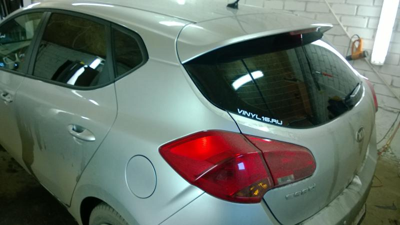 Фотография работы: KIA CEED - тонировка стекол авто в Казани - октябрь 2013