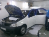 Фотография работы: Оклейка автомобилей белой пленкой для такси - Renault Logan, Renault Megan, Mitsubishi Lancer - декабрь 2013